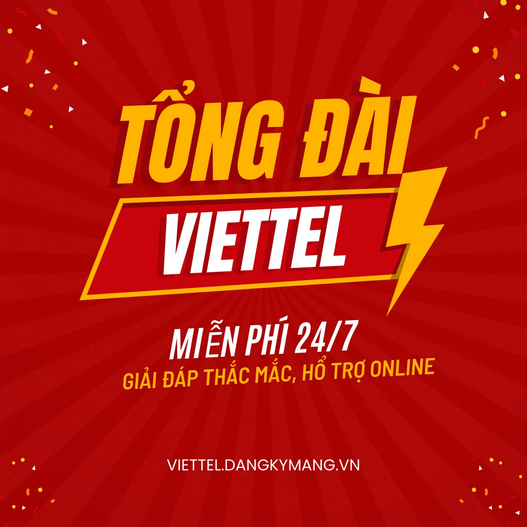 Tổng đài chăm sóc khách hàng Viettel 24/24 - miễn phí 2023