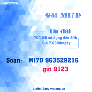 gói MI7D viettel