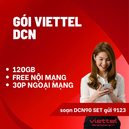 Gói cước DCN90 của viettel