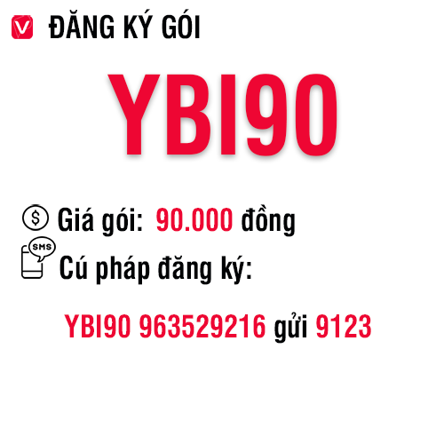 Gói YBI90 Viettel 4GB 1 ngày - gọi miễn phí Gói YBI90 Viettel 4GB 1 ngày - gọi miễn phí