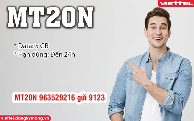 MT20N Đăng ký gói MT20N Viettel