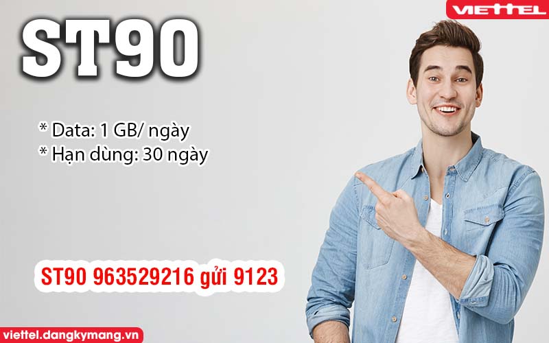 ST90 Đăng ký gói ST90 Viettel