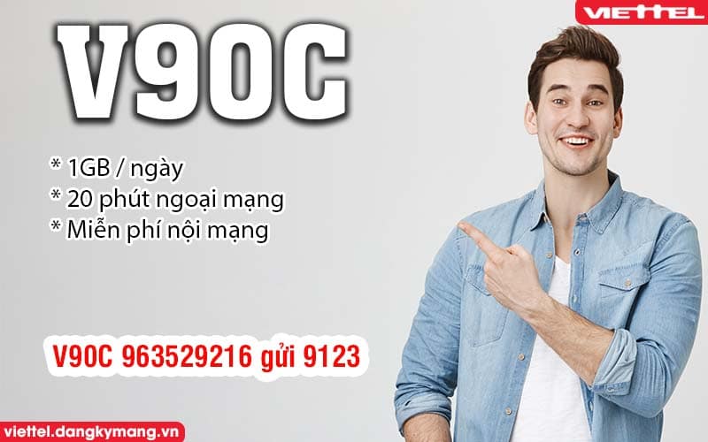 V90C Đăng ký gói V90C Viettel