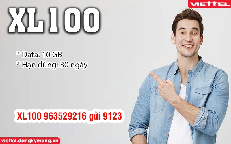 Đăng ký gói XL100 Viettel