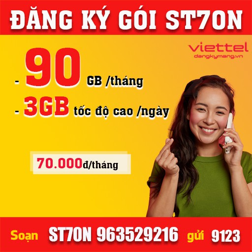 gói ST70N viettel ST70N