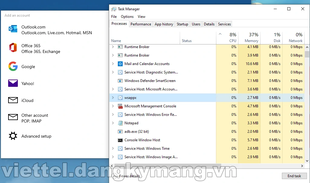 0x0 0x0 Error là gì ? Cách sửa lỗi trên Windows 10, 11 nhanh chóng Đóng các chương trình đang chạy