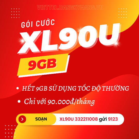 gói XL90U viettel XL90U