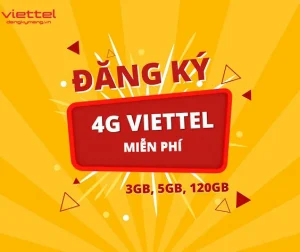 Cách đăng ký 4G Viettel miễn phí