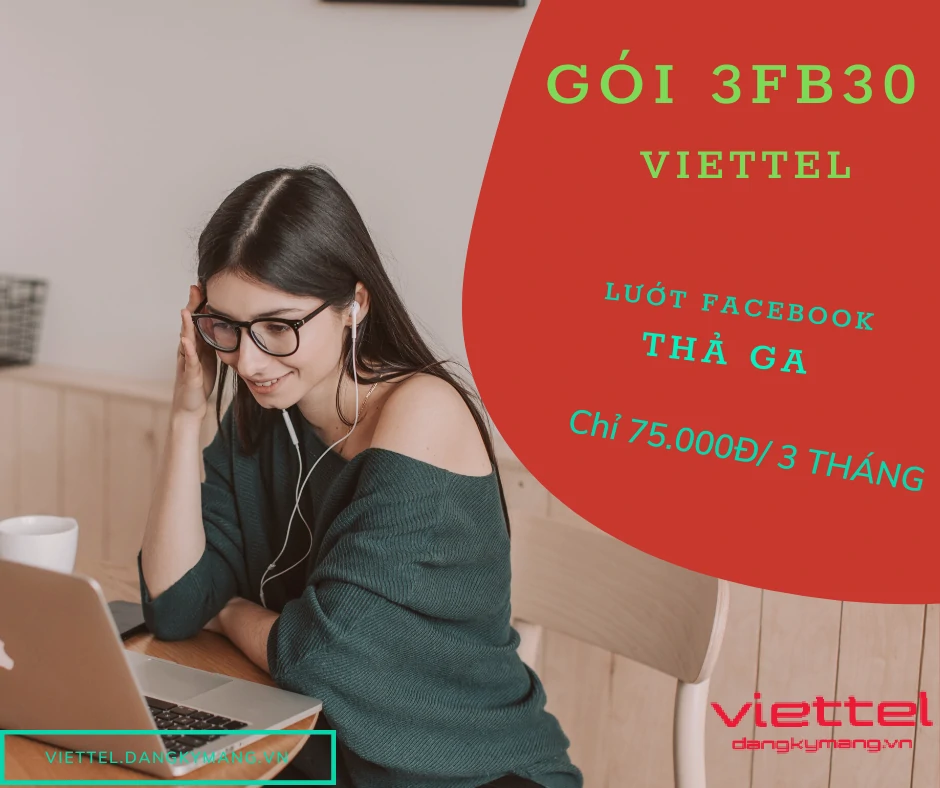 Gói cước 3FB30 Viettel