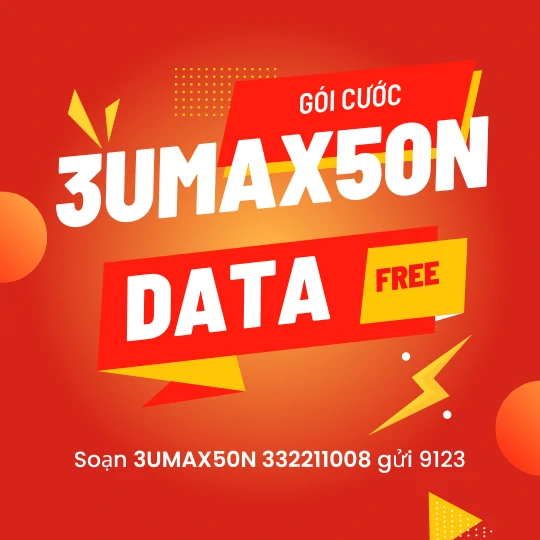 gói 3UMAX50N Viettel gói 3UMAX50N Viettel