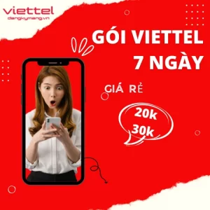 Đăng ký 4G Viettel 7 ngày