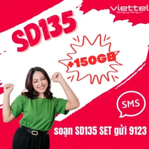 Gói cước SD135 Viettel