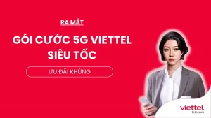 Viettel công bố gói cước 5G mới